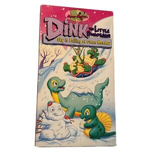 Dink the Little Dinosaur VHS Sky is falling at Green Meadow 1990 Hanna Barbera